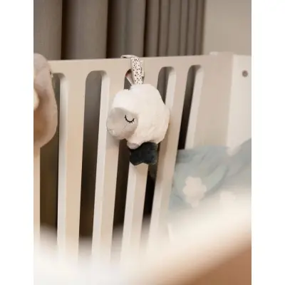 Done by Deer Musical Toy Sheepy Sand - White - 21X 18CM