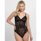 Dorina Perfect Lace Bodysuit - Black - S