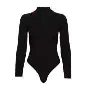 Eco Kors Tape Bodysuit T-shirts & Tops Bodies Multi/mönstrad Michael Kors