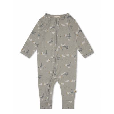 Elloitte Sie Långärmad Bodysuit Grå That's Mine