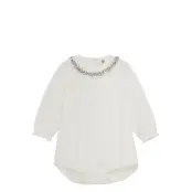 En Fant Body Ls Collar Vit