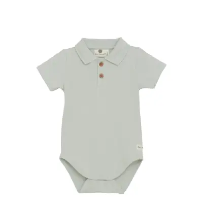 En Fant Body Ss Polo - Green - 80