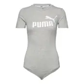 Ess+ Bodysuit T-shirts & Tops Bodies Grå PUMA