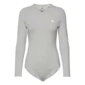 Essentials Studio Bodysuit W T-shirts & Tops Bodies Grå *Villkorat Erbjudande Adidas Performance