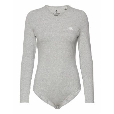 Essentials Studio Bodysuit W T-shirts & Tops Bodies Grå *Villkorat Erbjudande Adidas Performance