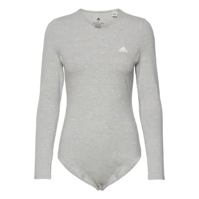 Essentials Studio Bodysuit W T-shirts & Tops Bodies Grå *Villkorat Erbjudande Adidas Performance