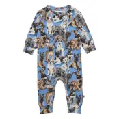 Fairfax Långärmad Bodysuit Multi/mönstrad Molo