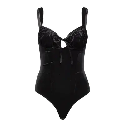 Fantasy Bodysuit *Villkorat Erbjudande Bodies Slip Svart OW Collection