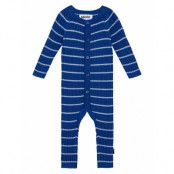 Farley Långärmad Bodysuit Blue Molo