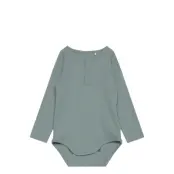 Fixoni Body Ls Rib - Blue - 74