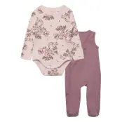 Fixoni Body Ls W.romper - Purple - 50