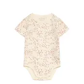 Fixoni Body Ss W.aop - Cream - 74