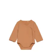 Fixoni Wrap Body Ls - Brown - 50