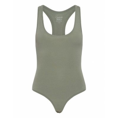 Organic Basics Flex Bodysuit Grön