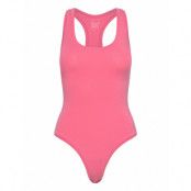 Flex Bodysuit Bodies Slip Pink Organic Basics