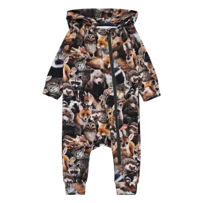 Fowo Långärmad Bodysuit Multi/mönstrad Molo