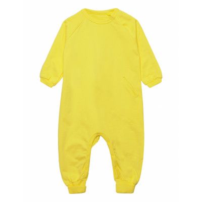 Full Body Sweat *Villkorat Erbjudande Långärmad Bodysuit Gul Copenhagen Colors