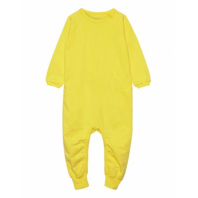 Full Body Sweat *Villkorat Erbjudande Långärmad Bodysuit Gul Copenhagen Colors