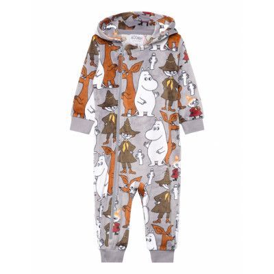 Fundera Overall Långärmad Bodysuit Multi/mönstrad Martinex