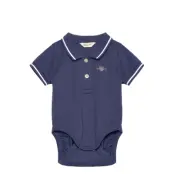 GANT Contrast Tp Pique Body - Blue - 62