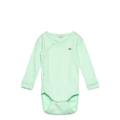 GANT Shield Ls Body - Green - 74