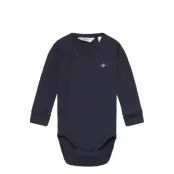 GANT Shield Ls Body - Navy - 80