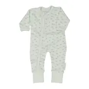 Geggamoja Premature Bamboo Suit - Green - 48