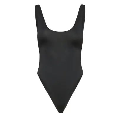 Hanna Bodysuit Bodies Slip Svart OW Intimates