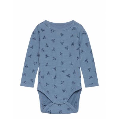 Hummel Hmlbambo Body Ls Blå