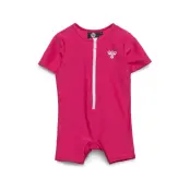 Hmldrew Bodysuit Swimwear UV Clothing UV Suits Rosa Hummel