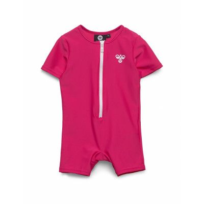 Hmldrew Bodysuit Swimwear UV Clothing UV Suits Rosa Hummel