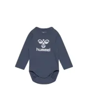 Hummel Hmlflips Body L/S Blå