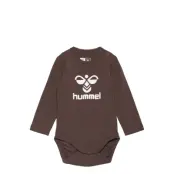 Hummel Hmlflips Body L/S Brun