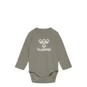 Hummel Hmlflips Body L/S Grön