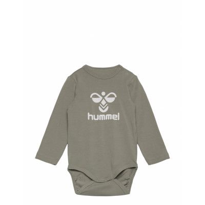 Hummel Hmlflips Body L/S Grön