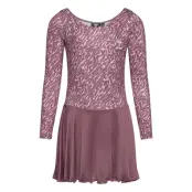 Hmlfreja Gymsuit *Villkorat Erbjudande Långärmad Bodysuit Rosa Hummel