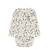 Hummel Hmljosta Body L/S Beige