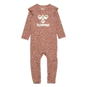 Hmlnomi Bodysuit Långärmad Bodysuit Rosa Hummel