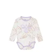 Hmlolivia Body L/S Bodies Long-sleeved Lila Hummel