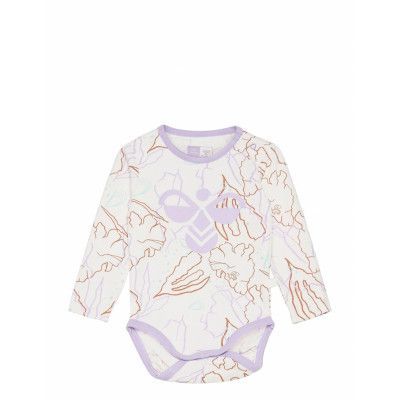Hmlolivia Body L/S Bodies Long-sleeved Lila Hummel