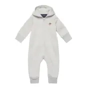 Hoodie Piece Långärmad Bodysuit Grå *Villkorat Erbjudande GANT