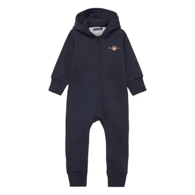 Hoodie Piece Långärmad Bodysuit Marinblå *Villkorat Erbjudande GANT