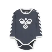 Hummel Hmlflipper Ls Bodystocking - Blue - 86