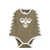 Hummel Hmlflipper Ls Bodystocking - Green - 62