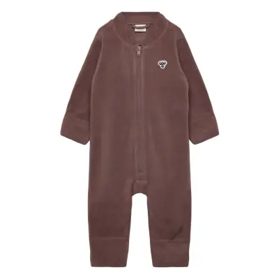 Hummel Hmlmini Fleece Zip Suit Bee Brun