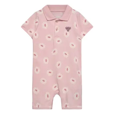 Hummel Hmlmini Reg Polo Bodysuit S/S - Pink - 92