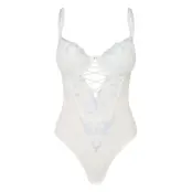 Hunkemöller Peonie String Body - White - C x 70