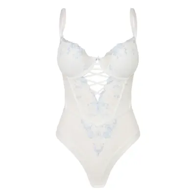Hunkemöller Peonie String Body - White - C x 70