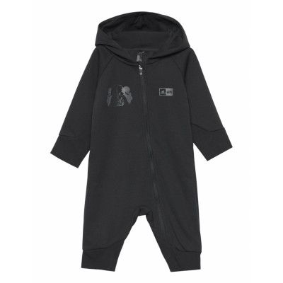 I Sw Zne S Långärmad Bodysuit Svart Adidas Performance