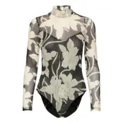 Jardin Elia Bodysuit T-shirts & Tops Bodies Svart AllSaints